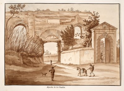 The Acqua Claudia by Agostino Tofanelli